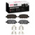 DFC 02-25 Nissan Maxima Rear 5000 Advanced Ceramic Brake Pads and Hardware Kit