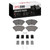 DFC 01-05 Mazda Miata Front 5000 Advanced Ceramic Brake Pads and Hardware Kit