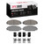 DFC 5000 Advanced Ceramic Front Brake Pads and Hardware Kit, Jeep Wagoneer L 2019-2025