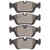 DFC 5000 Advanced Low-Metallic Front Brake Pads, BMW 323CI 1991-2008
