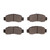 DFC 00-06 Honda Insight Front 5000 Advanced Ceramic Brake Pads