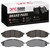 DFC 5000 Advanced Semi-Metallic Front Brake Pads, BAIC BJ40 2000-2023