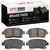DFC 5000 Advanced Ceramic Front Brake Pads, FAW F5 (Mexico) 2000-2015