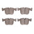 DFC 91-95 BMW 850CSI Front 5000 Advanced Semi Metallic Brake Pads