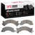 DFC 5000 Advanced Semi-Metallic Front Brake Pads, Chevrolet W3500 Gas Engine 1988-1997