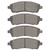 DFC 5000 Advanced Semi-Metallic Rear Brake Pads, Ford F-250 2WD (Super Duty) 1999-2005
