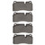 DFC 15-21 BMW M2 Rear 5000 Advanced Low Metallic Brake Pads