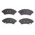 DFC 5000 Advanced Semi-Metallic Front Brake Pads, Cadillac Seville 1998-2003