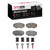 DFC 97-01 Cadillac Catera Front 5000 Advanced Low Metallic Brake Pads and Hardware Kit