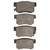 DFC 5000 Advanced Ceramic Rear Brake Pads, Acura Integra 1987-2022