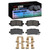 DFC 17-25 Acura MDX Rear 4000 HybriDynamic Brake Pads and Hardware Kit