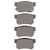 DFC 5000 Advanced Ceramic Rear Brake Pads, Acura LEGEND 1991-2012