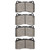 DFC 4000 HybriDynamic Front Brake Pads, Honda Civic Type-R 2023-2026