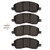 DFC 16-17 Jeep Patriot Front 5000 Advanced Ceramic Brake Pads