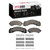 DFC 5000 Advanced Semi-Metallic Front/Rear Brake Pads and Hardware Kit, Chevrolet C3500 / 1995-2000