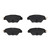 DFC 5000 Advanced Ceramic Rear Brake Pads, Mazda CX-9 2016-2023