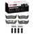 DFC 5000 Advanced Semi-Metallic Rear Brake Pads and Hardware Kit, Ford F-150 4WD 1997-2011