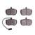 DFC 5000 Advanced Low-Metallic Front Brake Pads, Land Rover Range Rover 1987-1989
