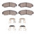 DFC 91-06 Nissan Sentra Rear 5000 Advanced Ceramic Brake Pads and Hardware Kit