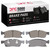 DFC 5000 Advanced Ceramic Front Brake Pads, Dodge Durango 2011-2022