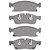 DFC 5000 Advanced Ceramic Front Brake Pads, Dodge Durango 2011-2022