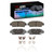DFC 95-99 Toyota Avalon Rear 4000 HybriDynamic Brake Pads and Hardware Kit