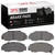 DFC 5000 Advanced Ceramic Front Brake Pads, Acura VIGOR 1991-2005