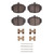 DFC 62-80 MG MGB Front 4000 HybriDynamic Brake Pads and Hardware Kit