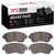 DFC 5000 Advanced Ceramic Front Brake Pads, Lexus ES300 1990-2003