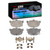 DFC 85-9 Hyundai Elantra Rear 4000 HybriDynamic Brake Pads and Hardware Kit