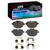 DFC 11-25 BMW 535d xDrive Rear 4000 HybriDynamic Brake Pads and Hardware Kit