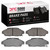DFC 5000 Advanced Ceramic Front Brake Pads, Honda Accord Coupe 1990-1993