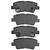 DFC 5000 Advanced Ceramic Rear Brake Pads, Changan CS35 2009-2024