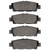DFC 90-92 Lexus LS400 Rear 5000 Advanced Ceramic Brake Pads