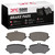 DFC 5000 Advanced Ceramic Rear Brake Pads, Mercedes-Benz EQE 350 2022-2025