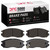DFC 5000 Advanced Ceramic Front Brake Pads, Chrysler Sebring 1989-2005