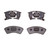DFC 87-89 Mazda 323 Front 5000 Advanced Semi Metallic Brake Pads