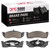 DFC 88-90 Dodge Dynasty Front 5000 Advanced Semi Metallic Brake Pads