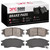 DFC 5000 Advanced Semi-Metallic Front Brake Pads, Mitsubishi Galant 1988-1990