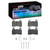 DFC 12-17 Chevrolet SS Front 4000 HybriDynamic Brake Pads and Hardware Kit