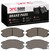 DFC 5000 Advanced Ceramic Front Brake Pads, Subaru Legacy 1990-1996