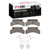 DFC 5000 Advanced Semi-Metallic Front/Rear Brake Pads and Hardware Kit, Beaver Motorcoach Monterey Semi Metallic 1983-2012