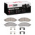 DFC 5000 Advanced Ceramic Front Brake Pads and Hardware Kit, Chrysler Pacifica 2020-2025