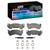 DFC 90-96 Buick Roadmaster Front 4000 HybriDynamic Brake Pads and Hardware Kit