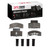 DFC 5000 Advanced Semi-Metallic Front Brake Pads and Hardware Kit, Chevrolet G30 1990-2002