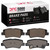 DFC 5000 Advanced Ceramic Rear Brake Pads, Dodge Attitude (Mexico) 2011-2025