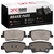 DFC 5000 Advanced Ceramic Rear Brake Pads, Hyundai Elantra 2021-2025