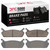 DFC 5000 Advanced Ceramic Rear Brake Pads, Ford Escort 1990-1996