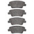 DFC 5000 Advanced Ceramic Rear Brake Pads, Genesis GV70 2021-2026