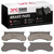 DFC 5000 Advanced Semi-Metallic Front Brake Pads, Ford F-350 4WD (Excl Super Duty) 1975-1994